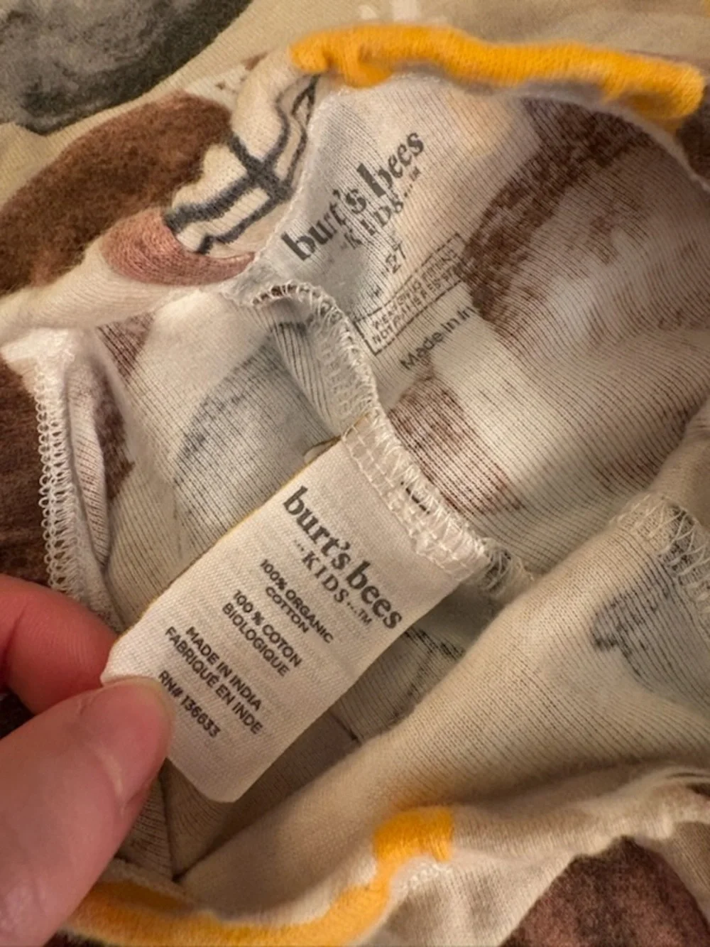 Organic Cotton Football Pajamas